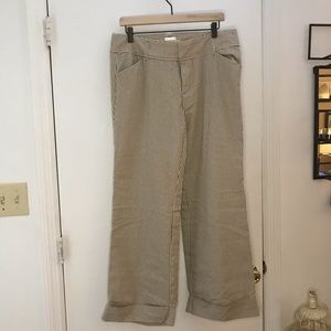 Old Navy Striped Cuffed Pants